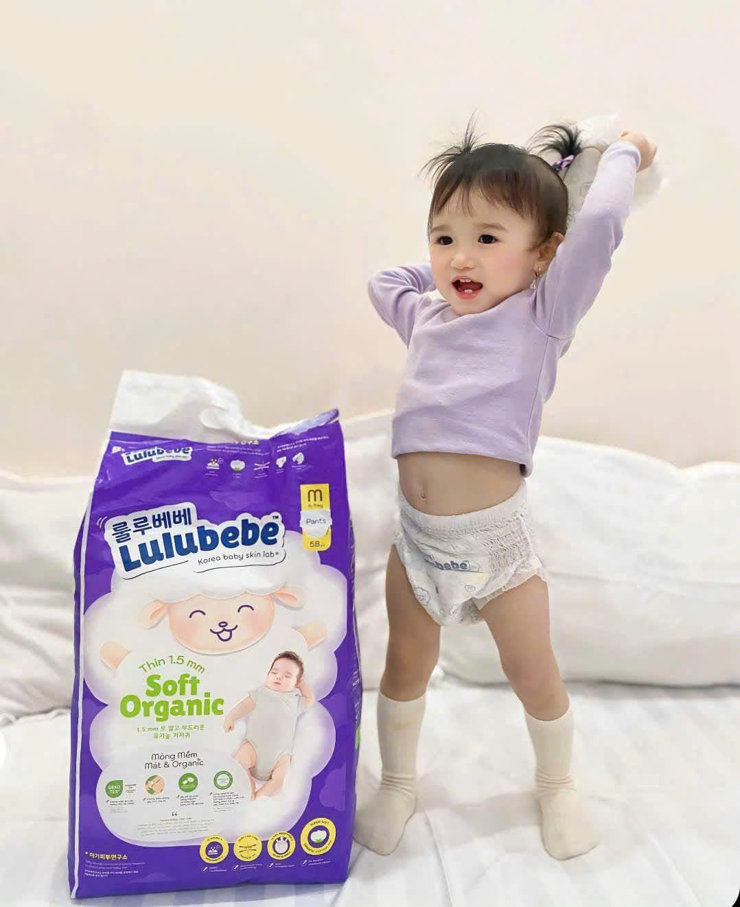 Dùng bỉm nào tốt cho bé gái là vấn đề mà ba mẹ thường quan tâm