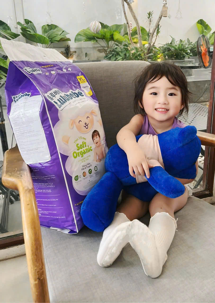 Bỉm Lulubebe mỏng mềm mát cho mùa hè của bé
