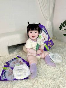 Bỉm mùa hè cho bé ưu tiên loại mỏng và thấm hút tốt