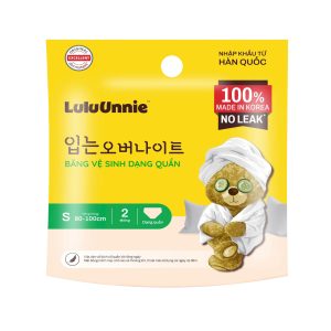 Băng vệ sinh dạng quần LuluUnnie size S (80-100cm)