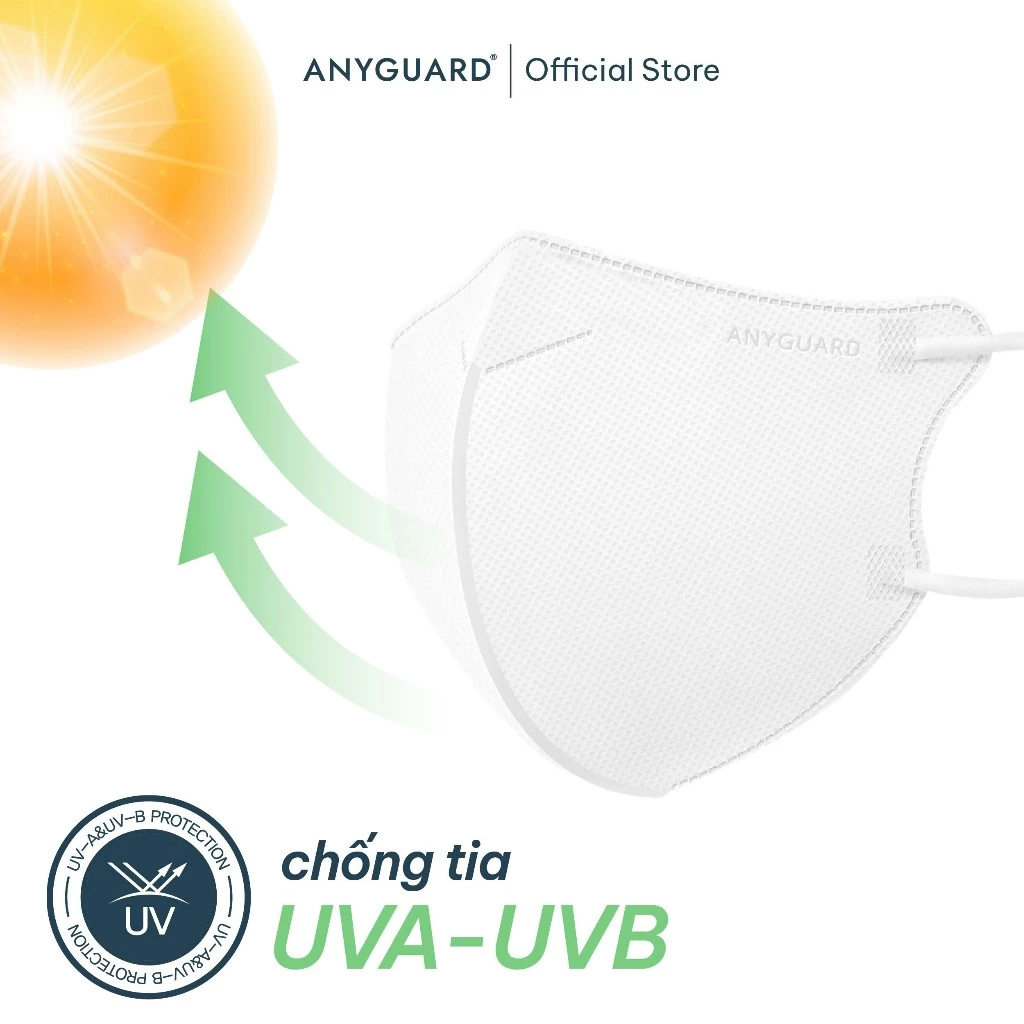 Khẩu Trang Hàn Quốc Anyguard 2D Super Fit & Cool Ngăn Tia UV, An Toàn Cho Da Nhạy Cảm (Hộp 30 Cái) - Ảnh 6