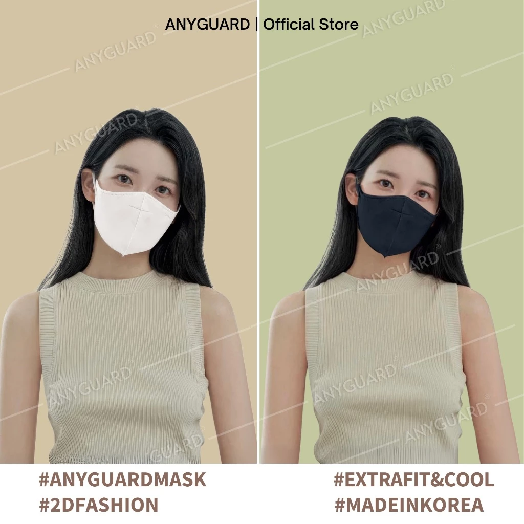 Khẩu Trang Hàn Quốc Anyguard 2D Super Fit & Cool Ngăn Tia UV, An Toàn Cho Da Nhạy Cảm (Hộp 30 Cái) - Ảnh 8