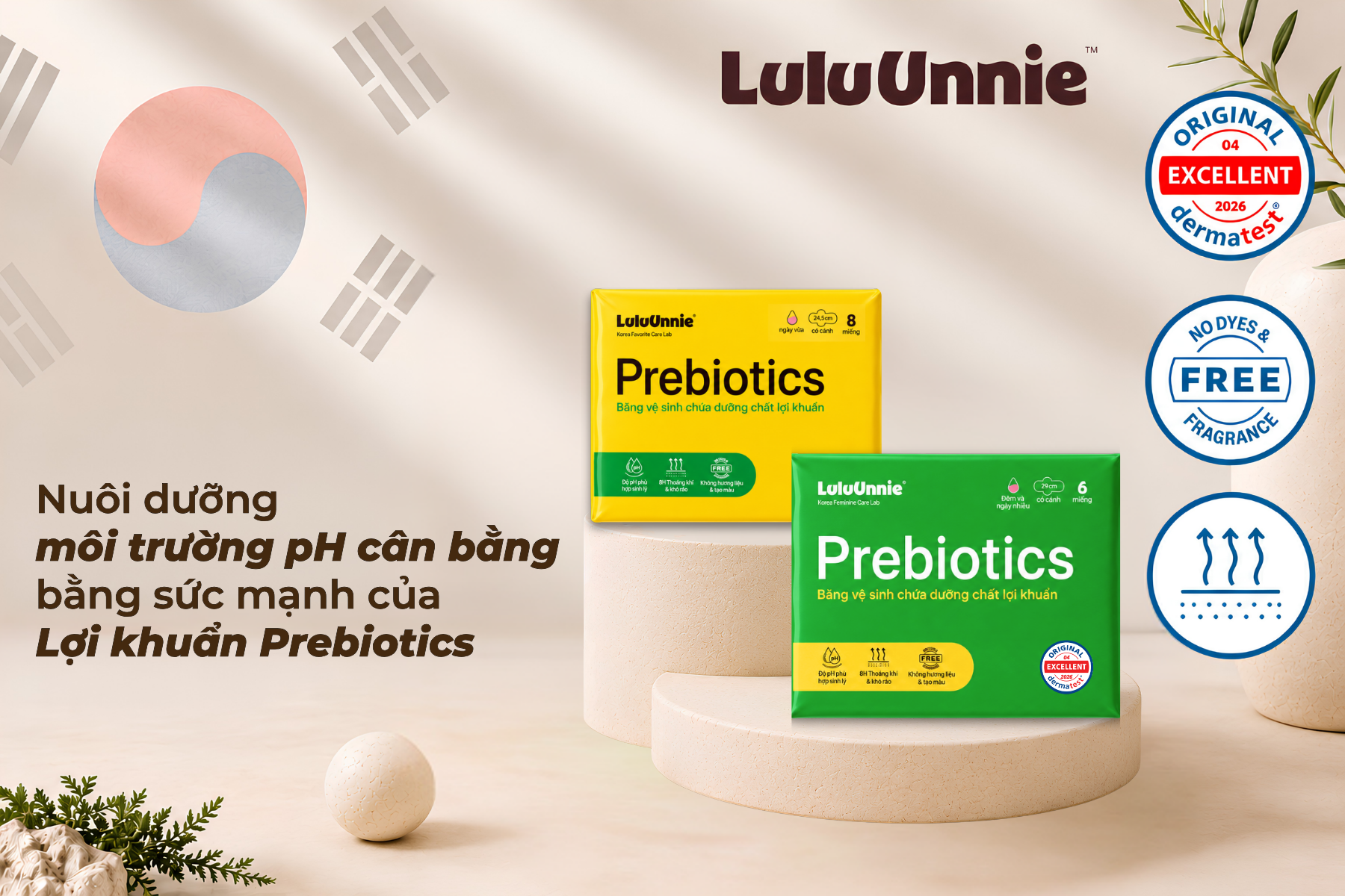 nuôi dưỡng lợi khuẩn cân bằng pH vùng kín